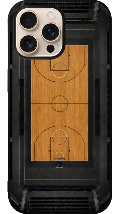 iPhone 16 Pro Max Case Hülle - Silikon schwarz Sports 2026 Basketball