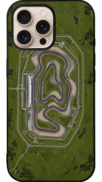 iPhone 16 Pro Max Case Hülle - Silikon schwarz Sports 2026 Circuit