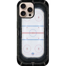 iPhone 16 Pro Max Case Hülle - Silikon schwarz Sports 2026 Hockey