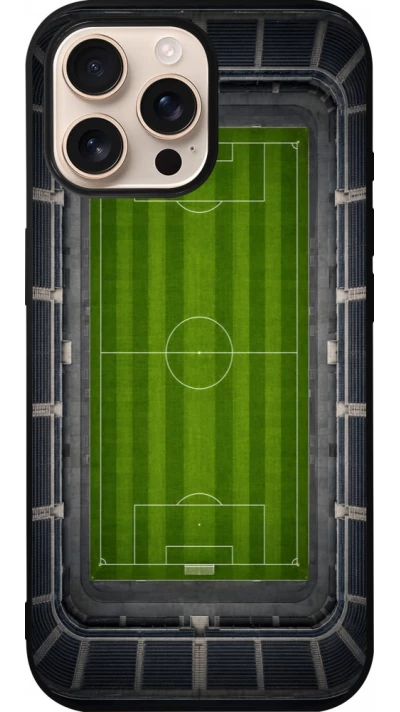 iPhone 16 Pro Max Case Hülle - Silikon schwarz Sports 2026 Soccer