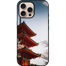 Coque iPhone 16 Pro Max - Silicone rigide noir Spring 23 Japan