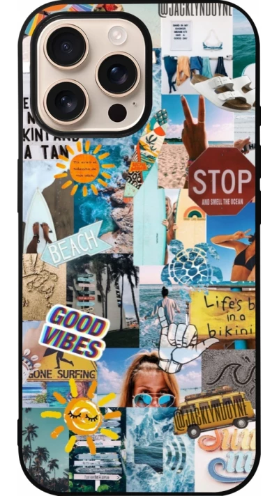 Coque iPhone 16 Pro Max - Silicone rigide noir Summer 2021 15