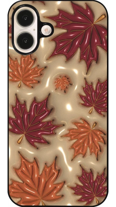 Coque iPhone 16 Plus - Autumn 26 3D leaves