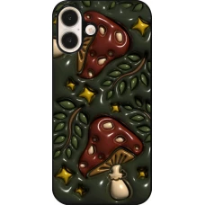 Coque iPhone 16 Plus - Autumn 26 3D mushrooms