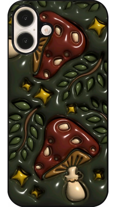 Coque iPhone 16 Plus - Autumn 26 3D mushrooms