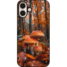 Coque iPhone 16 Plus - Autumn 26 Mushrooms in the woods