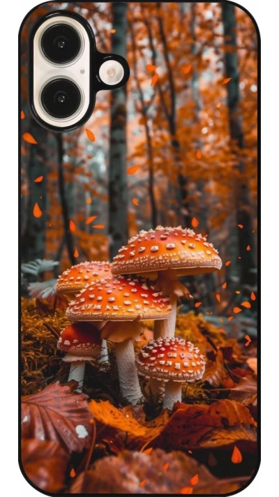 Coque iPhone 16 Plus - Autumn 26 Mushrooms in the woods
