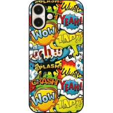iPhone 16 Plus Case Hülle - Cartoons slogans