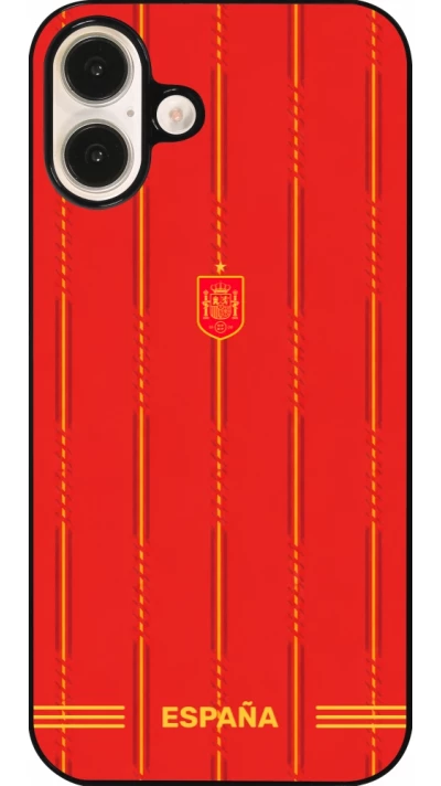 iPhone 16 Plus Case Hülle - Spanien 2026 personalisierbares Fussballtrikot