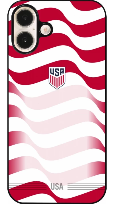 iPhone 16 Plus Case Hülle - Vereinigten Staaten 2026 personalisierbares Fussballtrikot