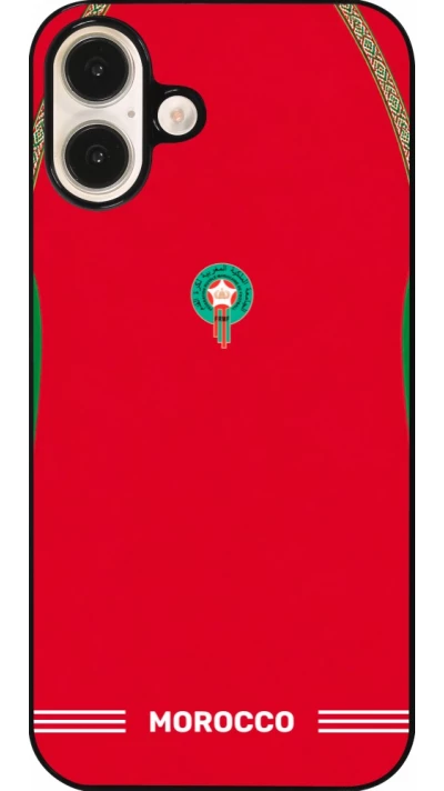 iPhone 16 Plus Case Hülle - Marokko 2026 personalisierbares Fussballtrikot