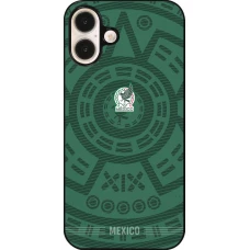 iPhone 16 Plus Case Hülle - Mexiko 2026 personalisierbares Fussballtrikot
