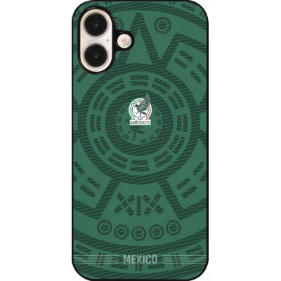 iPhone 16 Plus Case Hülle - Mexiko 2026 personalisierbares Fussballtrikot