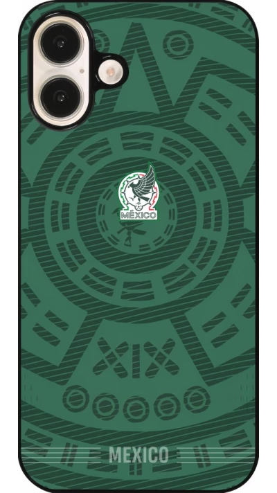 iPhone 16 Plus Case Hülle - Mexiko 2026 personalisierbares Fussballtrikot