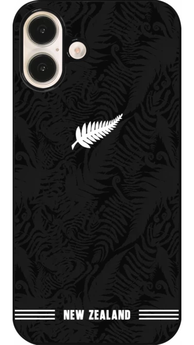 iPhone 16 Plus Case Hülle - Neuseeland 2026 personalisierbares Fussballtrikot