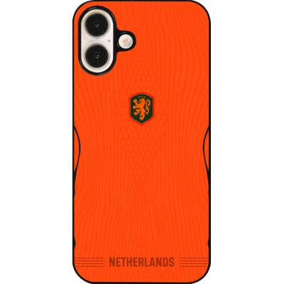 iPhone 16 Plus Case Hülle - Niederlande 2026 personalisierbares Fussballtrikot