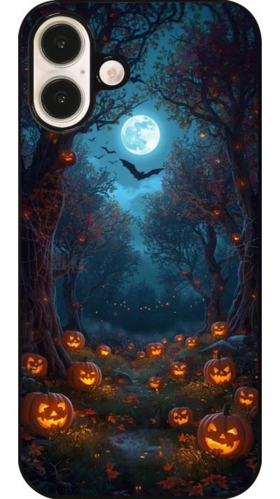 iPhone 16 Plus Case Hülle - Halloween 2026 Road of Pumpkins
