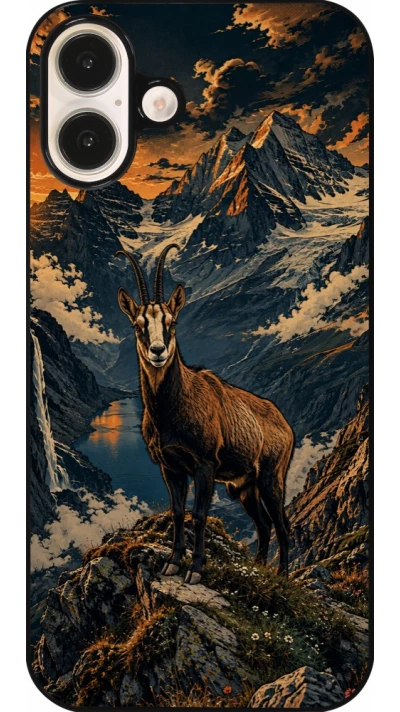 Coque iPhone 16 Plus - Linocut Chamois