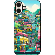 iPhone 16 Plus Case Hülle - Medellin Comuna 13 Kunst
