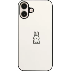 iPhone 16 Plus Case Hülle - Minimal Häschen Süße
