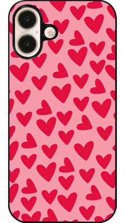 iPhone 16 Plus Case Hülle - Mom 2024 kleine Herzen