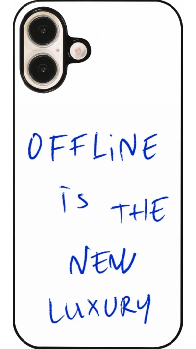 iPhone 16 Plus Case Hülle - Offline is the new luxury