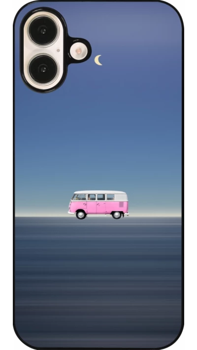 Coque iPhone 16 Plus - Spring 23 pink bus