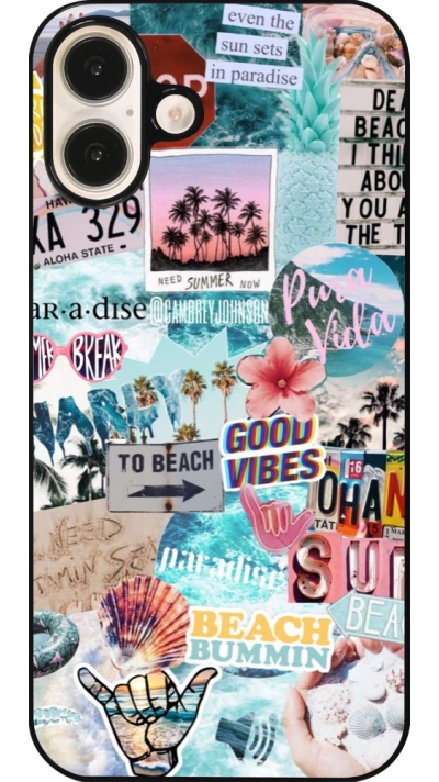 Coque iPhone 16 Plus - Summer 20 collage
