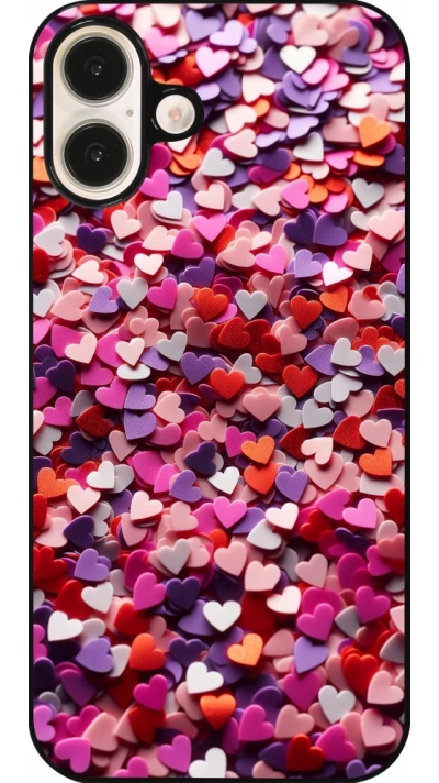Coque iPhone 16 Plus - Valentine 2025 Confetti