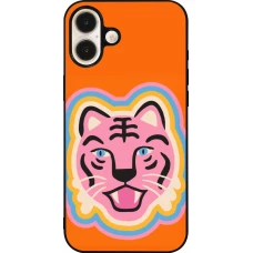 iPhone 16 Plus Case Hülle - Silikon schwarz Lion colors 2026