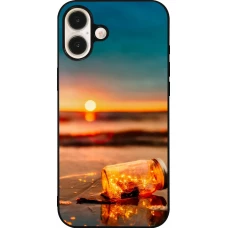 Coque iPhone 16 Plus - Silicone rigide noir Summer 2021 16