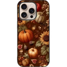 Coque iPhone 16 Pro - Silicone rigide noir Autumn 26 Autumn still life