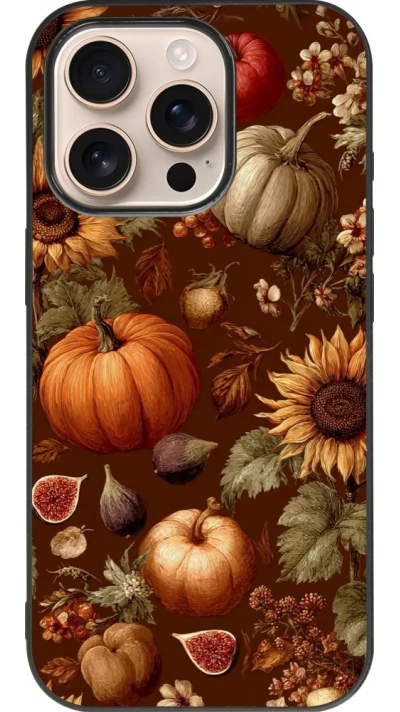 Coque iPhone 16 Pro - Silicone rigide noir Autumn 26 Autumn still life