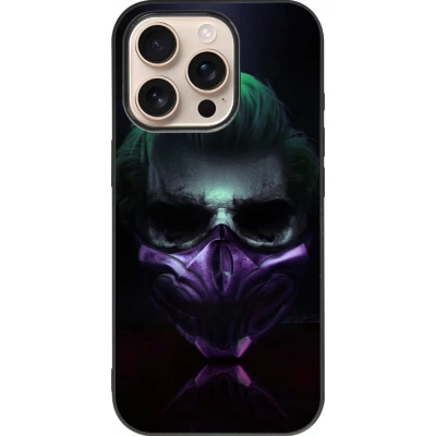 iPhone 16 Pro Case Hülle - Silikon schwarz Halloween 20 21