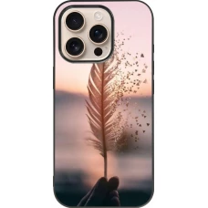 iPhone 16 Pro Case Hülle - Silikon schwarz Hello September 11 19