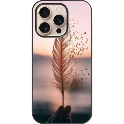iPhone 16 Pro Case Hülle - Silikon schwarz Hello September 11 19