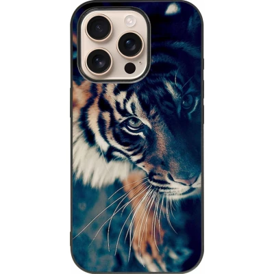 iPhone 16 Pro Case Hülle - Silikon schwarz Incredible Lion