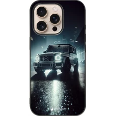 iPhone 16 Pro Case Hülle - Silikon schwarz Mercedes G AMG Nacht