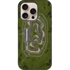 iPhone 16 Pro Case Hülle - Silikon schwarz Sports 2026 Circuit