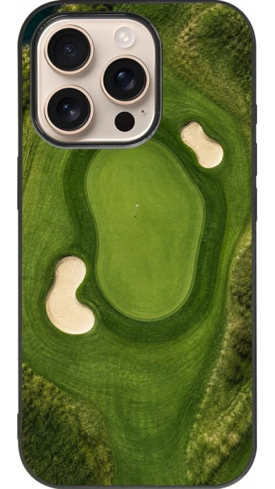 iPhone 16 Pro Case Hülle - Silikon schwarz Sports 2026 Golf