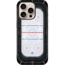 iPhone 16 Pro Case Hülle - Silikon schwarz Sports 2026 Hockey