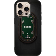iPhone 16 Pro Case Hülle - Silikon schwarz Sports 2026 Poker