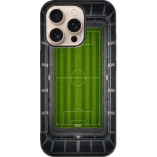 iPhone 16 Pro Case Hülle - Silikon schwarz Sports 2026 Soccer