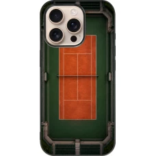 iPhone 16 Pro Case Hülle - Silikon schwarz Sports 2026 Tennis