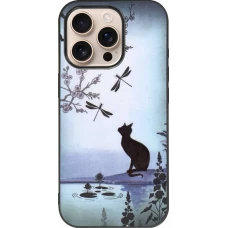 Coque iPhone 16 Pro - Silicone rigide noir Spring 19 12