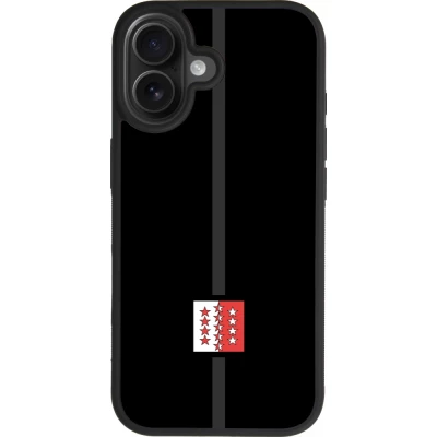 Coque iPhone 17 - Silicone rigide noir Canton VS noir