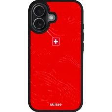 iPhone 17 Case Hülle - Silikon schwarz Schweiz 2026 personalisierbares Fussballtrikot