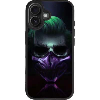 Coque iPhone 17 - Silicone rigide noir Halloween 20 21