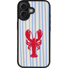 iPhone 17 Case Hülle - Silikon schwarz Red lobster 2026