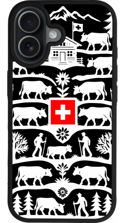 iPhone 17 Case Hülle - Silikon schwarz Poya Schweiz 3 schwarz